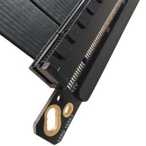 PCI Express 더블 리버스 그래픽 카드 확장 케이블 라이저 ITX 금도금 커넥터용 4.0x16 to x16 Gen 4 GPU