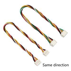 5pcs JST GH 1.25 2P 3P 4P 5P 6P 수 암 커넥터 30AWG 실리콘 와이어 15cm 케이블 단일 이중