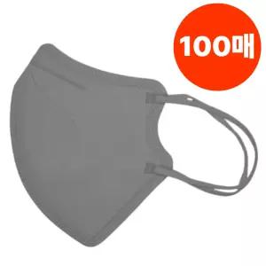 아르떼 마스크 스탠다드핏 그레이 100매(25매입X4개)