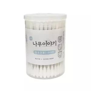 [룽스_61]면봉 귀이개 귀청소 귀이개 회오리 면봉 100개