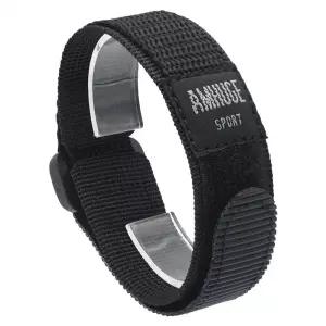 시계줄조절 AMHUGE 18mm 20mm 22mm 후크 루프 나일론 스포츠 시계 밴드 버클 방수 야외 스트랩