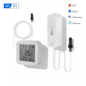 온습도시계 Tuya 스마트 Wifi 온도 습도 센서 냉장고 외부 프로브 수영장 기 홈 오토메이션