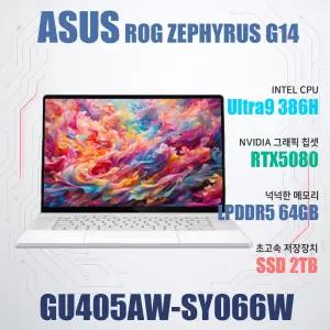 ASUS ROG 제피러스 G14 GU405AW-SY066W/NVMe SSD 2TB(교체)