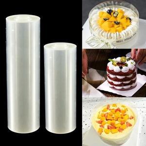 케이크 고리 투명 무스 서라운드 필름 아세테이트 DIY 초콜릿 장식 도구 디저트 시트 스트립