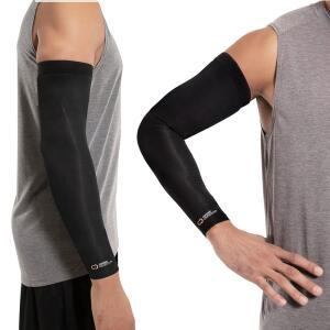 COPPER COMPRESSION 슬리브 팔뚝 이두근 삼두근용 구리 관절염 활액낭염 엘보 테니스 주입 블랙 보호대 재활 건염 골프 농구