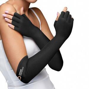 COPPER COMPRESSION 관절염 장갑 구리 주입 컴퓨터 터널 지지 타이핑 보호대 여성 남성용 RSI 손목 핑거리스 손목 정형외과