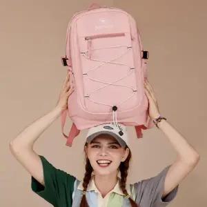 [다잇템]남자 여자 생활방수 나일론 대용량 노트북 수납 백팩