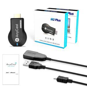 무선미러링 1080P 무선 WIFI PLUS M2 HDMI 디스플레이 MIRACAST 동글 호환 수신기 ANYCAST 스틱 DLNA TV AIRPLAY