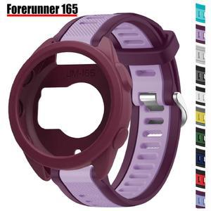 가민피닉스 GARMIN FORERUNNER 165 스트랩 시계 스크린 SMARTWATCH 보호 케이스 밴드 실리콘