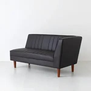 앰보 2인소파 코너형 블랙브라운 0399.7085 당일발송
