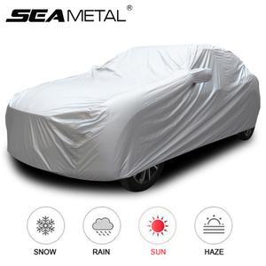 차량덥게 자동차 커버 SEAMETAL 차량용 SUN 보호 방진 실외 실내 UV SHADE SUV 세단