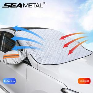 차량덥게 자동차 커버 SEAMETAL 차량용 유리 서리 사계절 보호 차양 스노우 UV