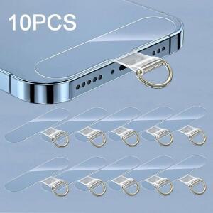도난방지스트랩 핸드폰 휴대폰 스마트폰 10PCS TPU 휴대 스트랩 나일론 카드 테더 패치 가스 분리형 전화 패드 분실