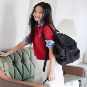 빈폴 액세서리 애니웨더 백팩 블랙 BE64D3M075