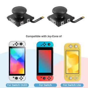 JoyCon용 홀 감지 조이스틱 표류 없음 전자기 스틱 스위치/OLED/Lite용 고감도 컨트롤러