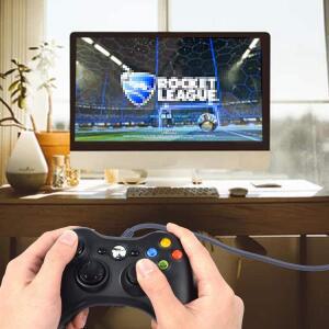 폭풍 WYRM USB 유선 게임 컨트롤러 XBOX 호환 호환 360 콘솔 조이패드 Win 7/8/10PC 조이스틱 Controle Man