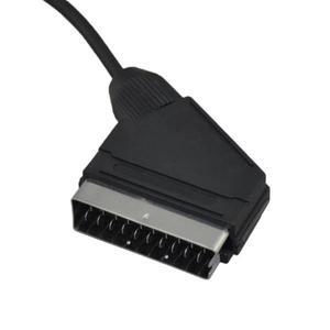 J60A용 Sega용 1.8m/5.9ft Scart RGB 케이블 오디오 코드 비디오 커넥터