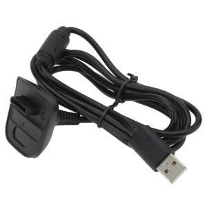 XBOX 호환 호환 360 무선 게임 컨트롤러용 10개 1.5m USB 충전 케이블  라인 코드
