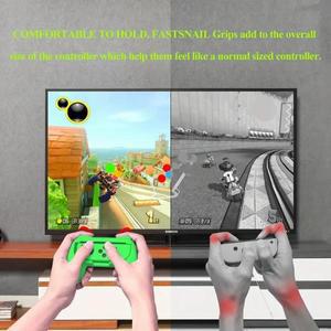 스위치 OLED 모델 컨트롤러와 호환 핸드 그립 조이콘 호환과