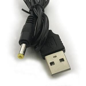 PSP1000 2000 게임 콘솔용 USB 충전 케이블 전원  1m 와이어