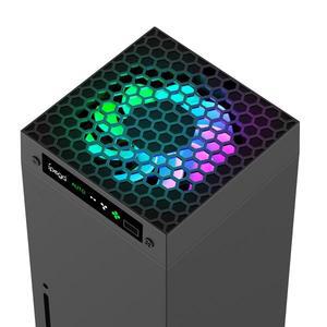 XBOX 호환 호환  X 게임 콘솔에 호환 RGB 조명 헤드폰 후크 스마트 온도 제어 냉각 팬