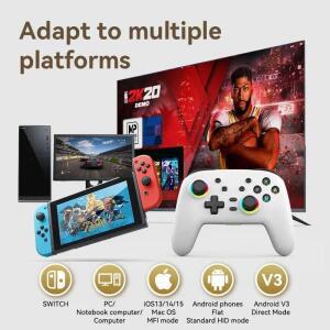 프로 스위치 용 무선 게임패드 닌텐도 호환 Elite BT 컨트롤러 OLED/Lite Jtick For PC/Steam Deck With 6