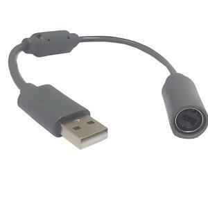 XBOX 호환 호환360용 25cm USB 케이블 변환기 코드 교체 게임 플레이어 어댑터 마이크로 브레이크어웨이 연