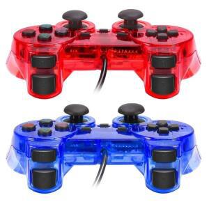 고감도 게임패드 PS2 유선 컨트롤러진동  포함 Ps2