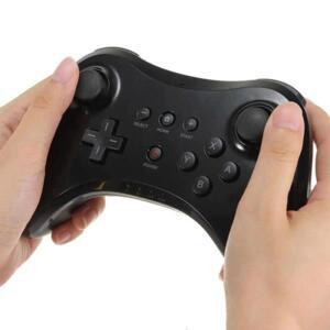 닌텐도 호환 Wii 호환 U Pro용 무선 클래식 프로 컨트롤러 조이스틱 게임패드 USB 케이블 포함