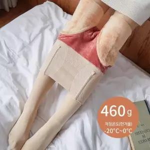 [룽스_62]융털타이즈 뱃살보정 골지스타킹 보온 460g