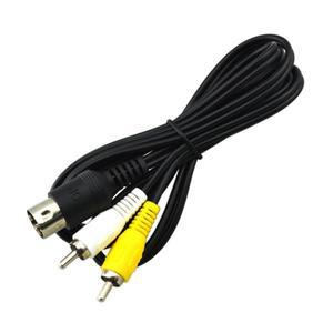 Genesis 1 RCA 코드용 SEGA 메가 드라이브 1용 AV 오디오 비디오 케이블