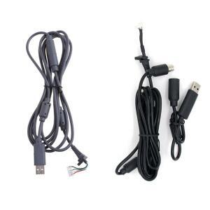 그레이 블랙 유선 컨트롤러 인터페이스 케이블 USB 분리 XBOX 호환 호환 360 액세서리 4핀