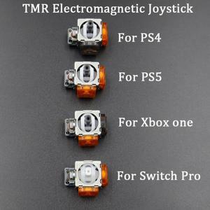 PS4 호환 PS5 호환 XBOX 호환 호환 One  스위치 프로 컨트롤러 TMR 전자기 조이스틱 3D 아날로그 로커 썸스