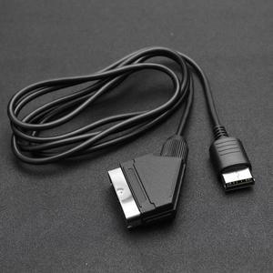 TV AV 리드 RGB 스카트 케이블 1.8m/6ft 게임 교체 연결 SEGA Dreamcast DC용 이미지 선명도 개선