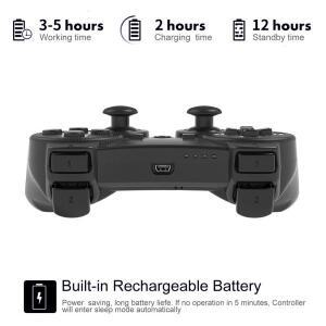 PS4 호환 콘솔용 무선 Bluetooth 게임패드 컨트롤러 상자 포함