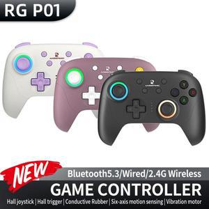 게임패드 유선 무선 블루투스 PC 안드로이드 호환 IOS 스팀 RGB XBOX 호환 호환 게임 컨트롤러 홀 이펙트