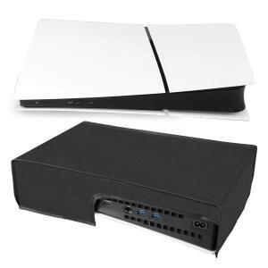 PS5 호환 Reguar /Slim /프로 콘솔용 수평 먼지 커버 액세서리용 스크래치 방지 보호 장치 방진 케이스 슬