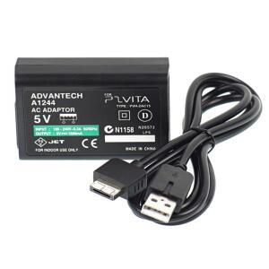 Sony PS Vita 1000 충C 어댑터 Plion  가정용 벽 전원 어댑터 코드