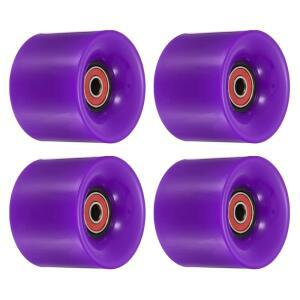 베어링 ABEC-9가 장착된 파티킬 롱보드 휠, 스케이트보드 크루저 휠 교체용 스트리트 80A