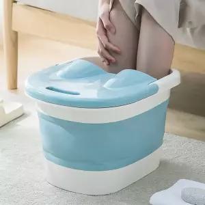 접이식족욕통 족욕탕 종아리각탕기 접이식 휴대용족욕바구니