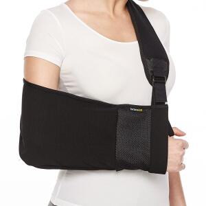 BRACEUP 여성 남성용 어깨 부상을 위한 지지 팔꿈치 슬링 조절 스트랩 회전 손목 가능한 찢어짐 패딩 커프 포함