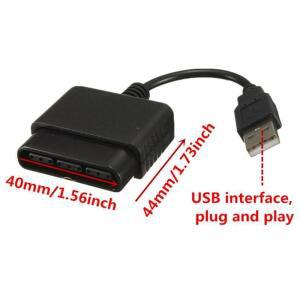 드라이버 없는 USB 게임 컨트롤러 어댑터 컨버터 케이블  플스호환 듀얼 쇼크 조이패드  플스호환 PC용
