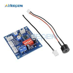 DC 12V 5A NTC 3950 서미스터 PWM 온도 제어 속도 컨트롤러 보드 모듈 버저 CPU 팬 고온 경보 방열판