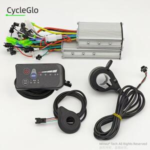 24V 36V 48V 250W 전기 스쿠터 브러시리스 전동 드라이브 컨트롤러 S810 LED 디스플레이 패널 키트 자전거