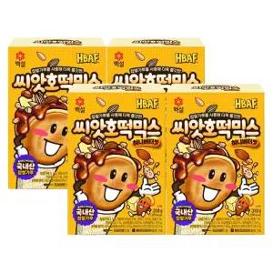 [CJ]백설 HBAF 씨앗호떡 믹스허니버터맛 310g x4개