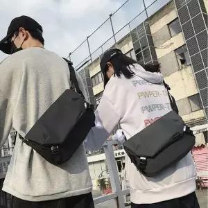남녀 좋은 수납력 학생 크로스백 대용량 메신저백 슬링크로스백 다용도가방 패드가방