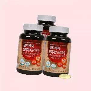 종근당 종근당건강 멀티케어 오메가3 프리미엄 EPA DHA 3병(총 9개월분) 4719714