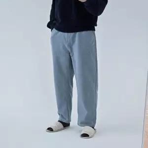 와이드 밴딩 청바지 고무줄 남성 와이드핏
