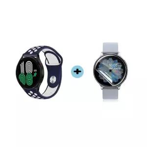 갤럭시워치5 44mm 호환 쿨워터 스트랩+TPU보호필름1매