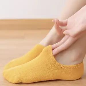 여자 데일리 시원한 통기성 메쉬 페이크 삭스 5켤레